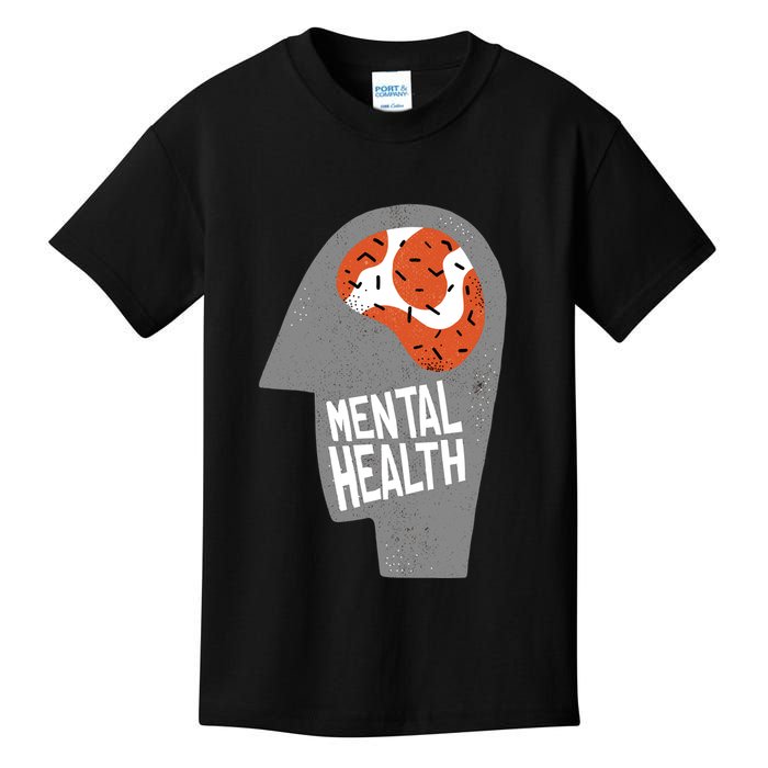 Mental Health Brain Kids T-Shirt