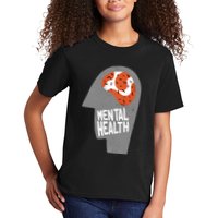 Mental Health Brain Kids T-Shirt