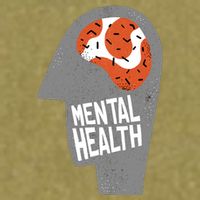 Mental Health Brain Garment-Dyed Women's Muscle Tee