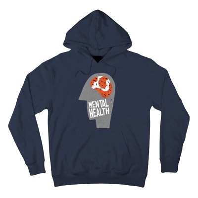 Mental Health Brain Hoodie