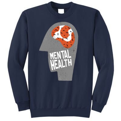 Mental Health Brain Sweatshirt