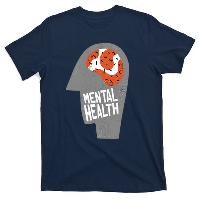 Mental Health Brain T-Shirt