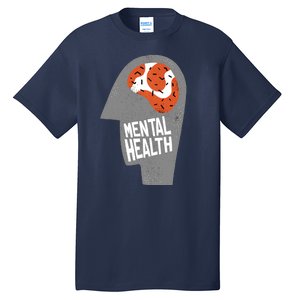 Mental Health Brain Tall T-Shirt