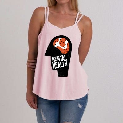 Mental Health Brain Women's Strappy Tank