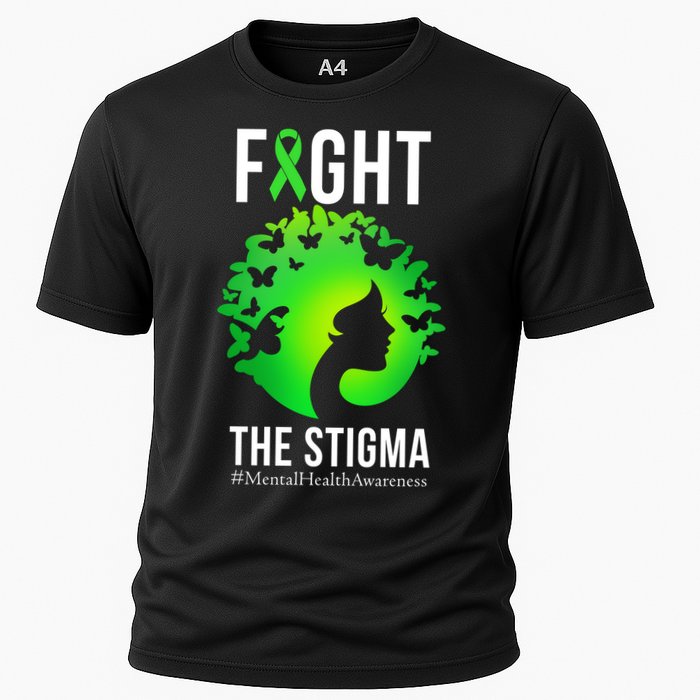 Mental Health Fight The Stigma Cooling Performance Crew T-Shirt