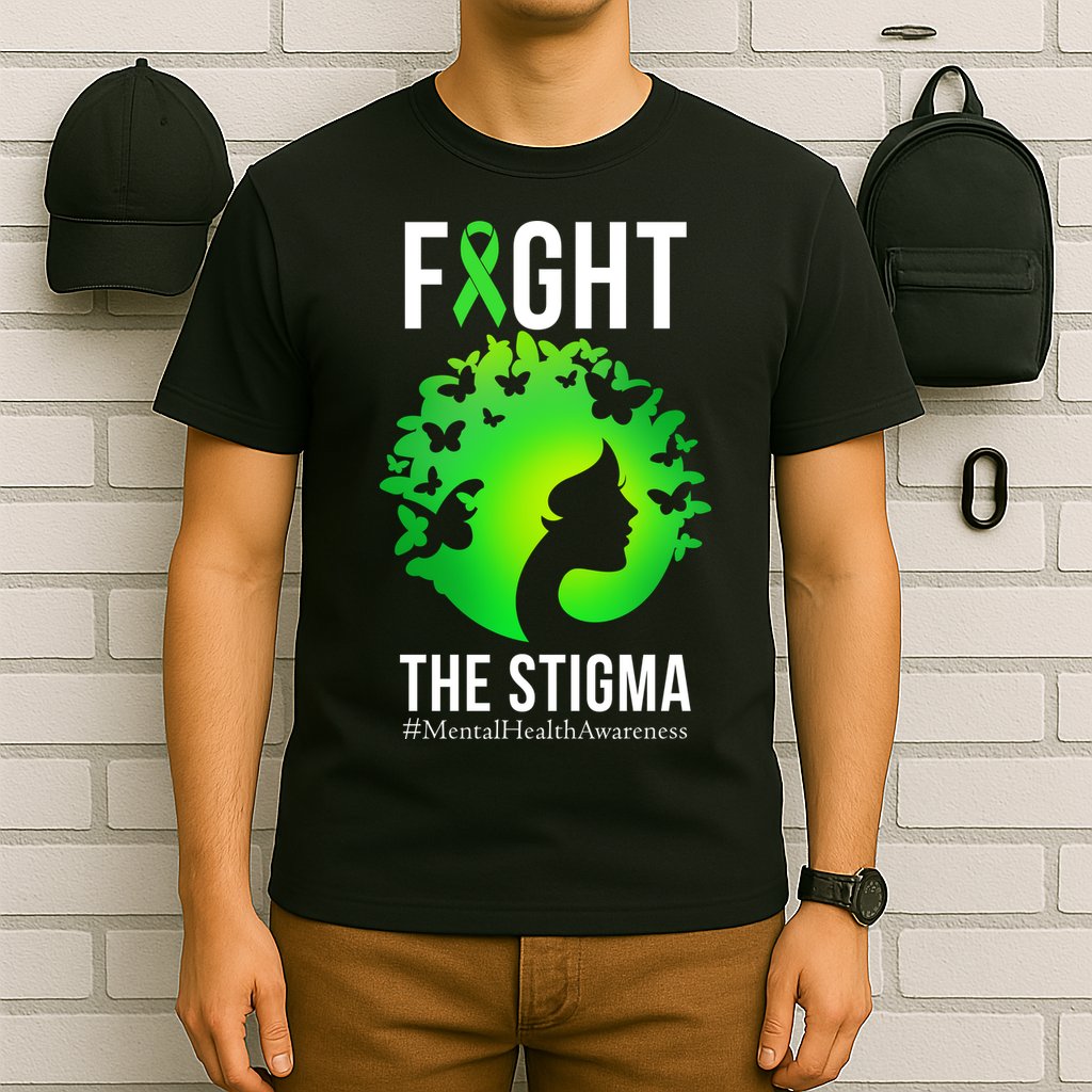 Mental Health Fight The Stigma T-Shirt