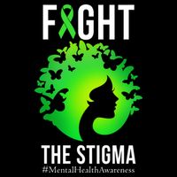 Mental Health Fight The Stigma Button