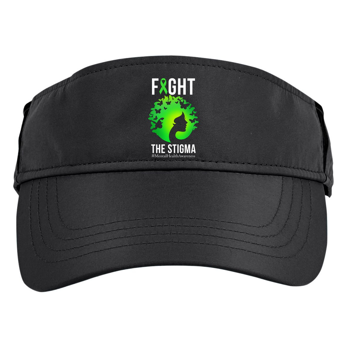 Mental Health Fight The Stigma Adult Drive Performance Visor