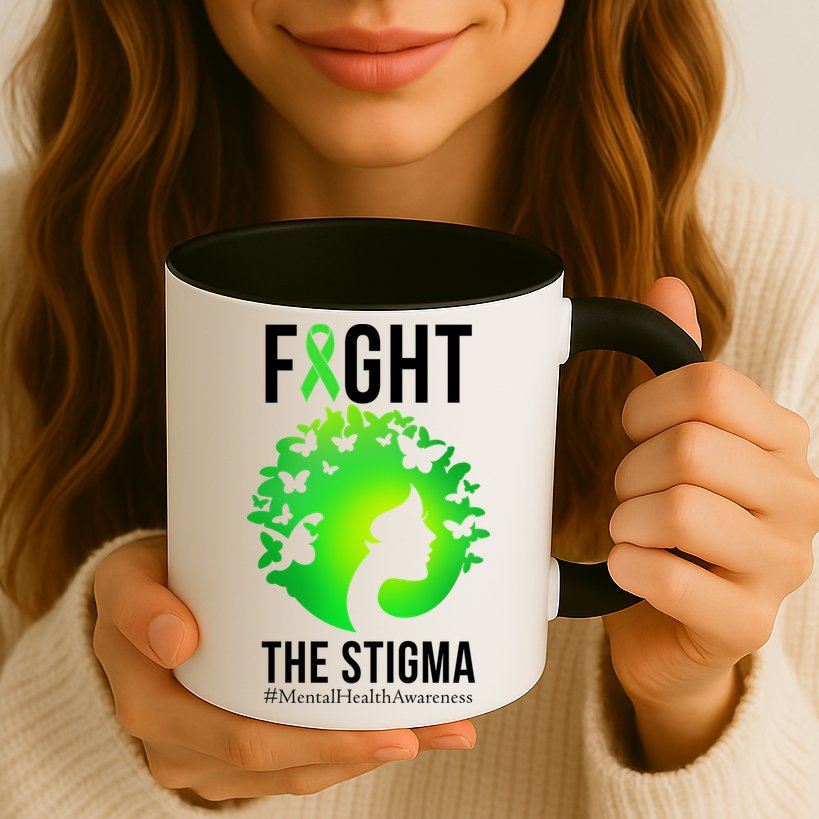 Mental Health Fight The Stigma Mug
