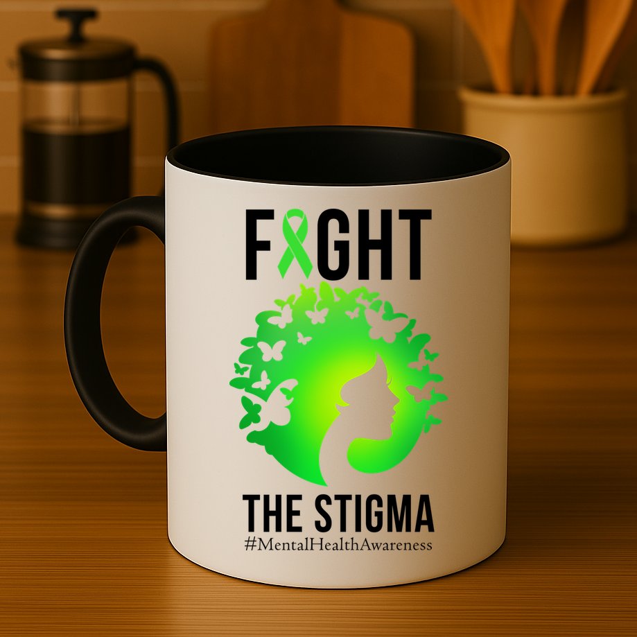 Mental Health Fight The Stigma Mug