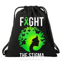 Mental Health Fight The Stigma Drawstring Bag