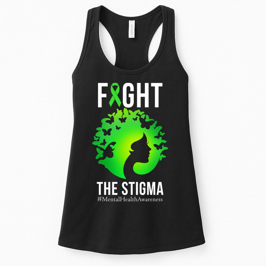 Mental Health Fight The Stigma Womens Tank Top