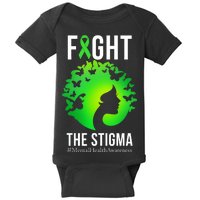 Mental Health Fight The Stigma Baby Bodysuit