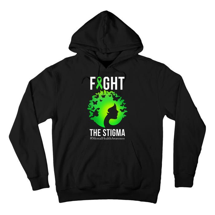 Mental Health Fight The Stigma Tall Hoodie