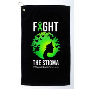 Mental Health Fight The Stigma Platinum Collection Golf Towel