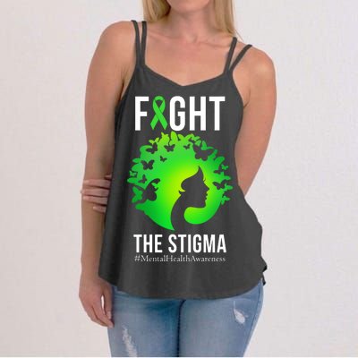 Mental Health Fight The Stigma Women's Strappy Tank