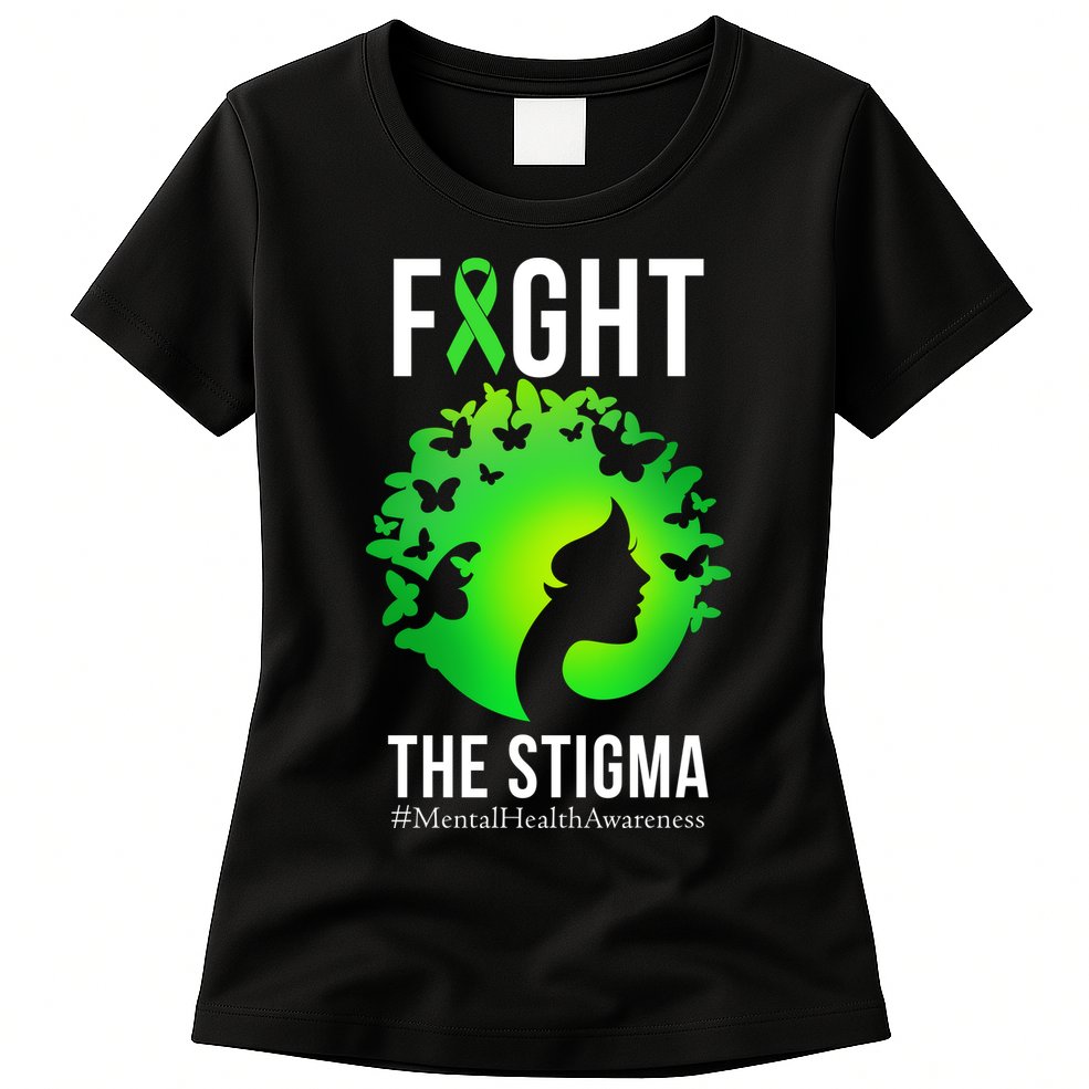 Mental Health Fight The Stigma Womens T-Shirt