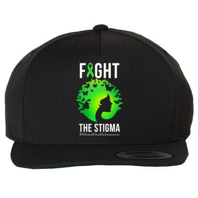 Mental Health Fight The Stigma Wool Snapback Cap