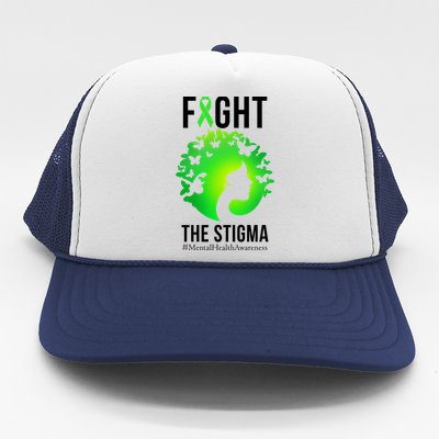 Mental Health Fight The Stigma Trucker Hat