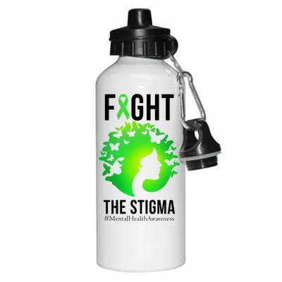 Mental Health Fight The Stigma Aluminum Water Bottle