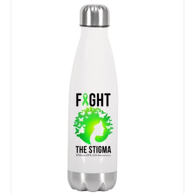 Mental Health Fight The Stigma Stainless Steel Insulated Water Bottle