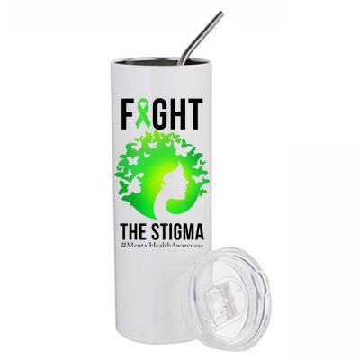 Mental Health Fight The Stigma Stainless Steel Tumbler