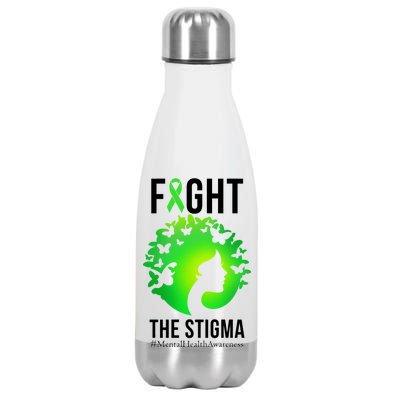 Mental Health Fight The Stigma Stainless Steel Insulated Water Bottle