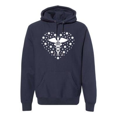 Mental Health Heart Symbol Premium Hoodie