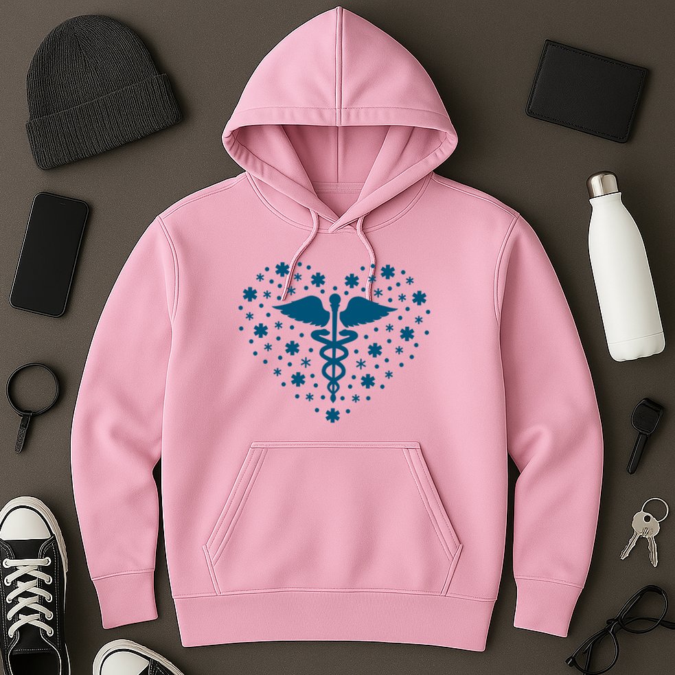 Mental Health Heart Symbol Hoodie