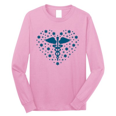 Mental Health Heart Symbol Long Sleeve Shirt