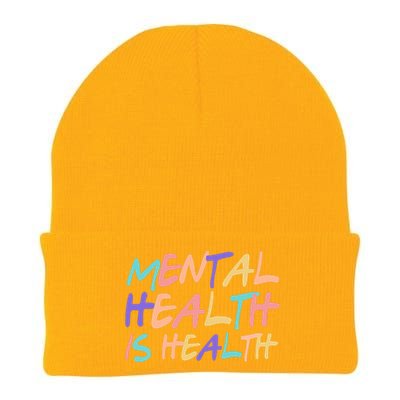 Mental Health Is Health Knit Cap Winter Beanie