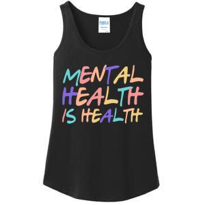 Mental Health Is Health Ladies Essential Tank