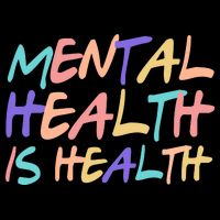 Mental Health Is Health 16 in Basic Backpack
