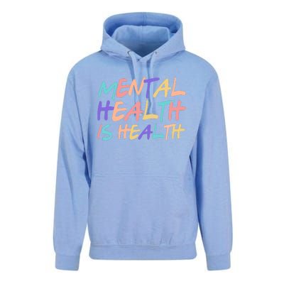 Mental Health Is Health Unisex Surf Hoodie