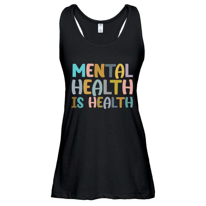 Mental Health Is Health Awareness Quote Ladies Essential Flowy Tank