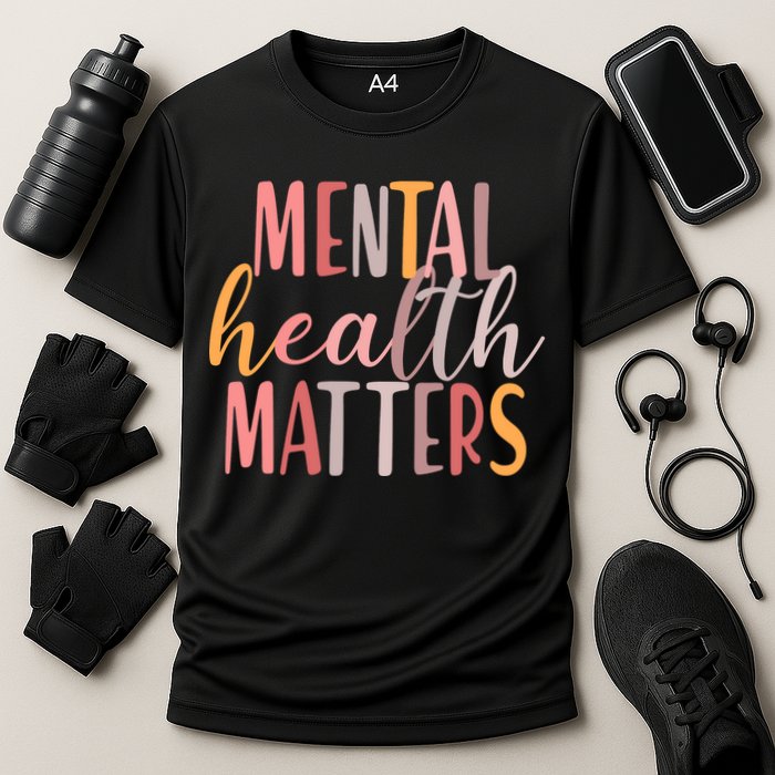 Mental Health Matters Cooling Performance Crew T-Shirt