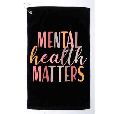 Mental Health Matters Golf Towel