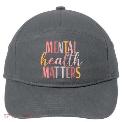 Mental Health Matters 7-Panel Snapback Hat