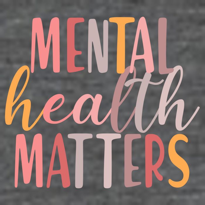 Mental Health Matters Zip Tote Bag