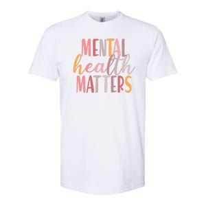 Mental Health Matters Softstyle CVC T-Shirt