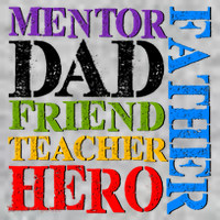 Mentor Dad Father Friend Teacher Hero T-Shirt