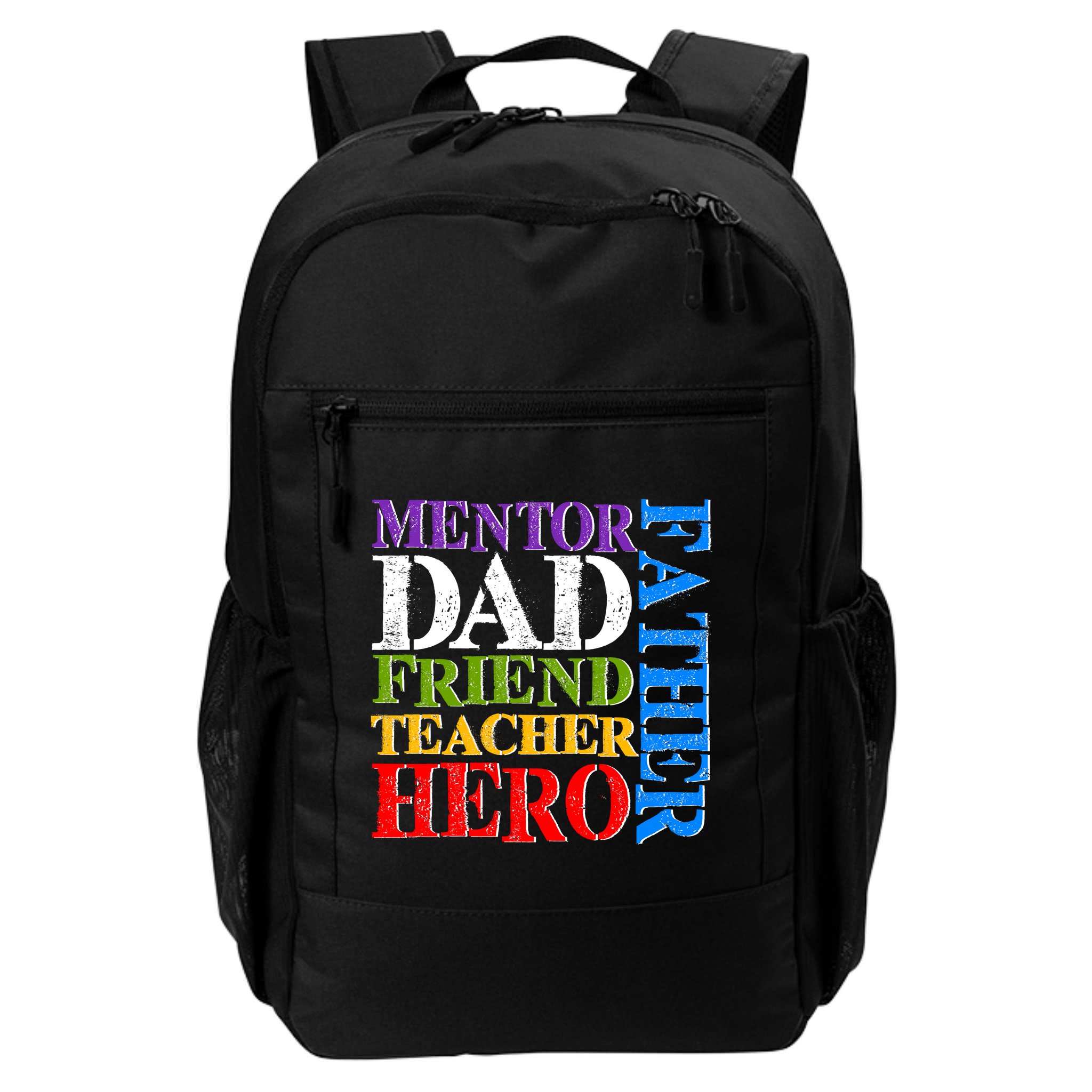 Mentor Dad Father Friend Teacher Hero Backpack