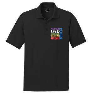 Mentor Dad Father Friend Teacher Hero PosiCharge RacerMesh Polo