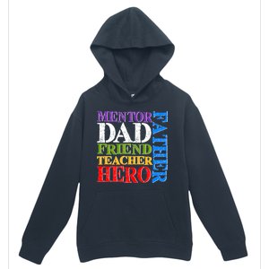 Mentor Dad Father Friend Teacher Hero Urban Pullover Hoodie