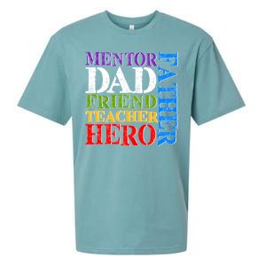 Mentor Dad Father Friend Teacher Hero Sueded Cloud Jersey T-Shirt