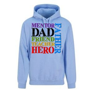 Mentor Dad Father Friend Teacher Hero Unisex Surf Hoodie