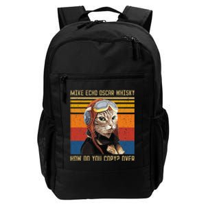 Mike Echo Oscar Whisky How Do You Copy Daily Commute Backpack