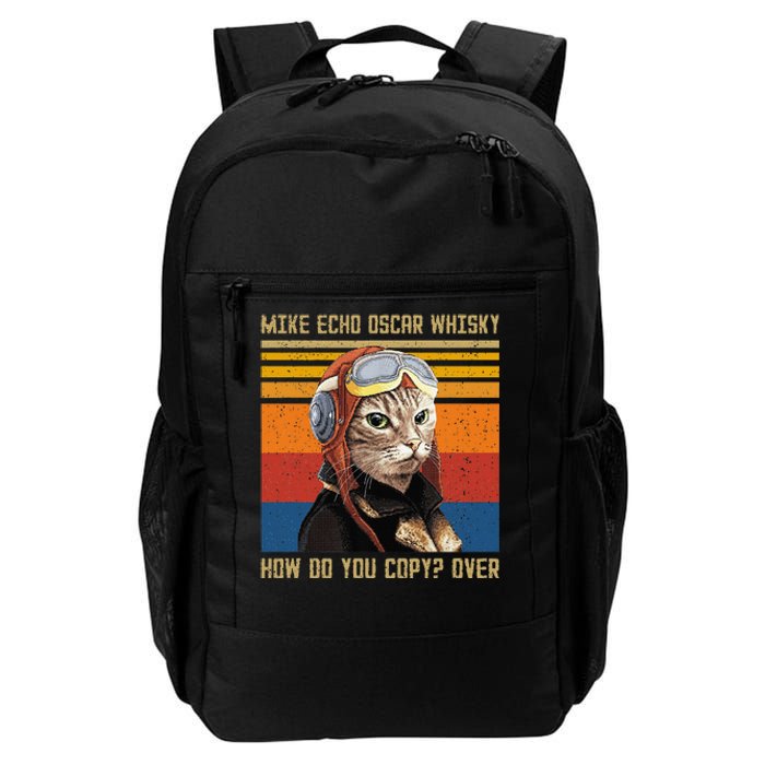 Mike Echo Oscar Whisky How Do You Copy Daily Commute Backpack