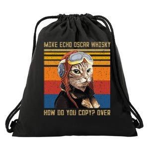 Mike Echo Oscar Whisky How Do You Copy Drawstring Bag