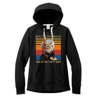 Mike Echo Oscar Whisky How Do You Copy Women's Fleece Hoodie